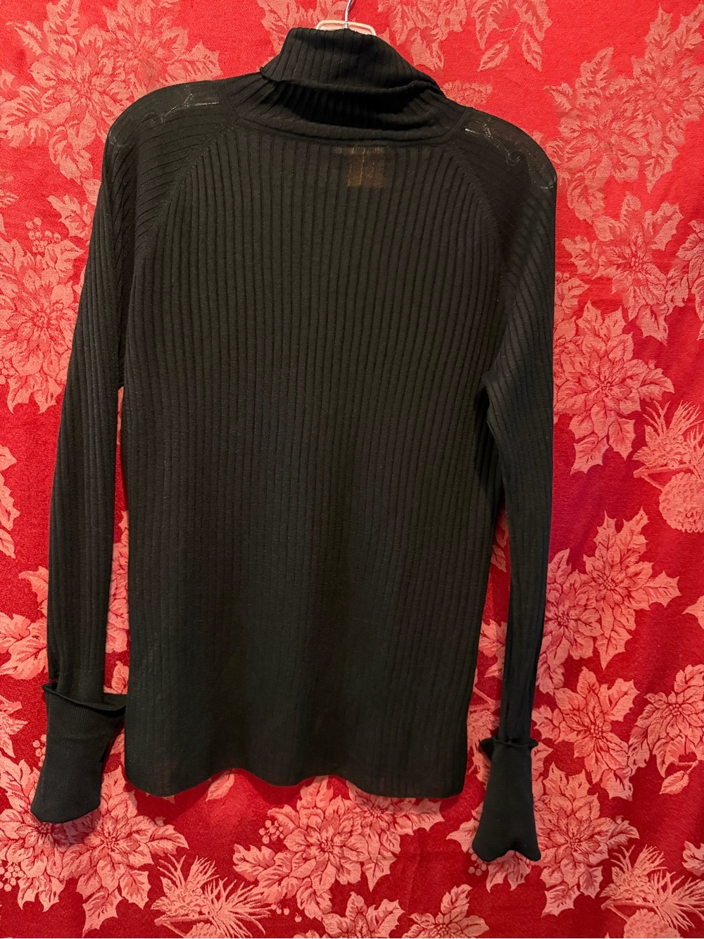 Tory Burch Sheer turtle neck long sleeve - Picture 4 of 4